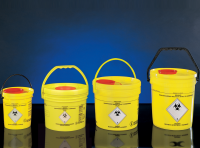 246000 Biohazard kontejnery 6 litrů, PP ( 20 ks/bal )
